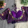 Fab Rangili Navratri Italian Silk Gamthi Embroidered Blouse Bulk Orders In India