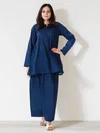 Dhruvi 469 Plain Chanderi Silk Kurti With Bottom
