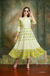 GAGRI STYLE Fancy Casual Wear Rayon Prints Flair Kurtis Collection