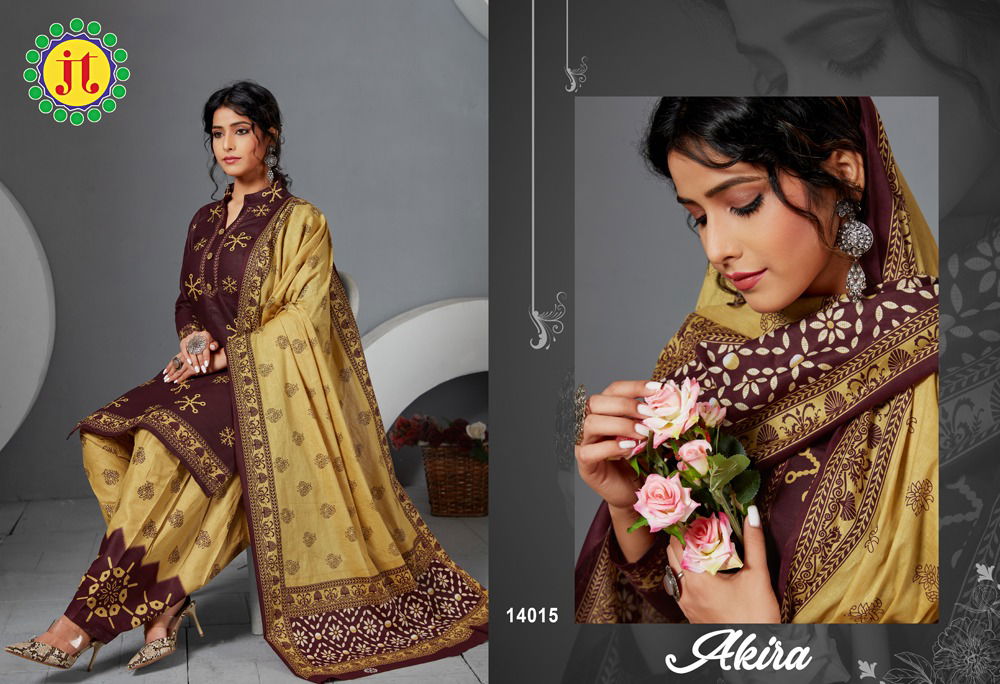 JT Akira Latest Pure Cotton Printed Daily Wear Dress Material Collection 