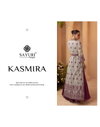 Kasmira By Sayuri Chinon Silk Wholesale Gown Jacket With Belt In India

