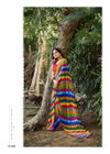 Pihu By Sanskar Adorable Georgette Saree With Blouse Suppliers In India