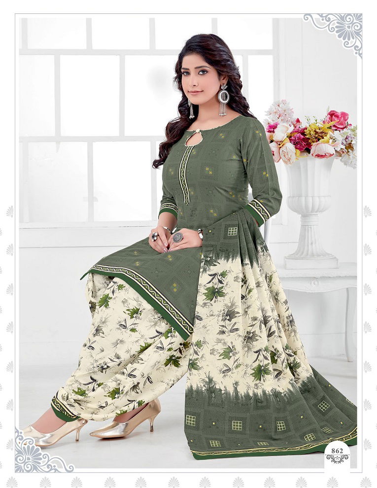 Kuber Geet Patiyala 8 Fancy Designer Latest Regular casual Wear  Pure Cotton Printed Dress Material Collection