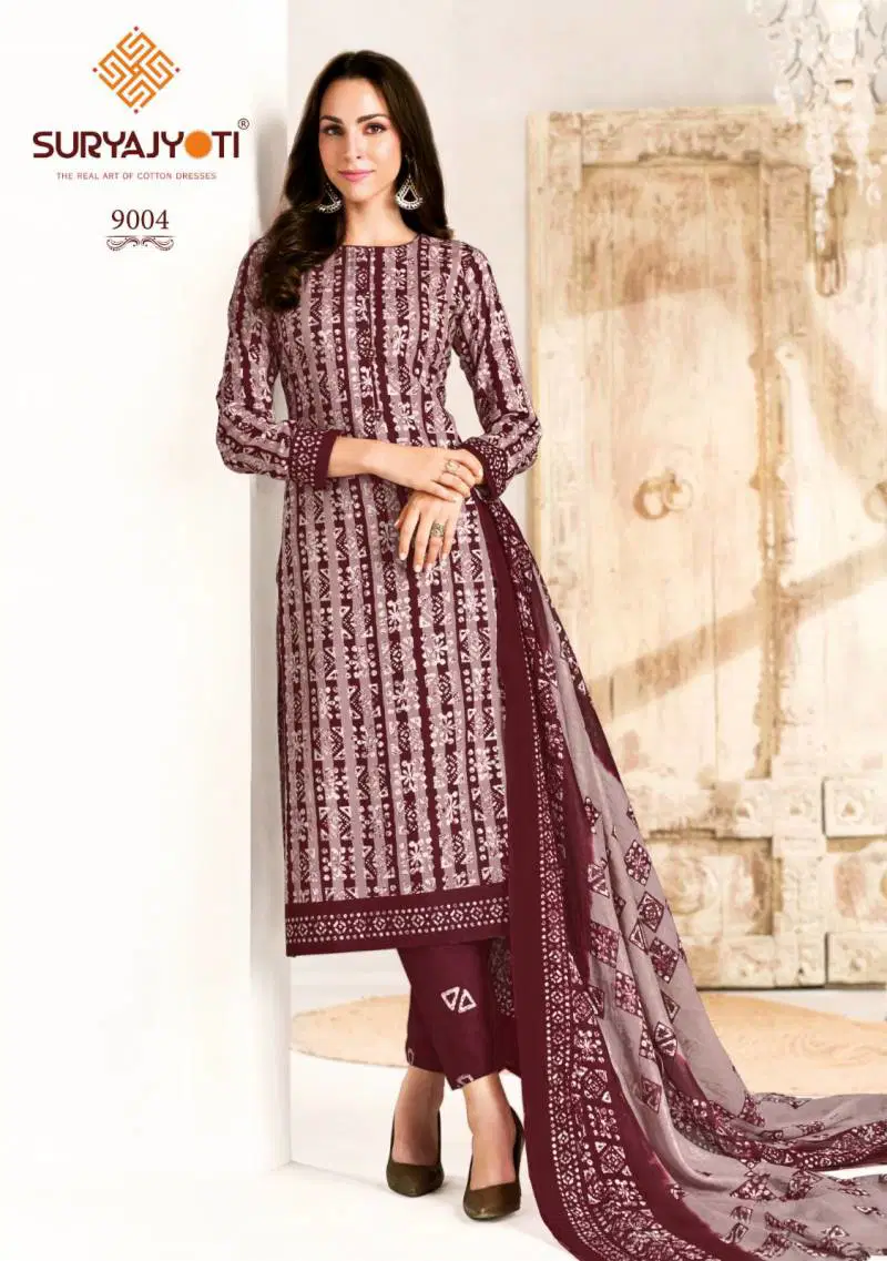 Pehnava Vol 9 By Suryajyoti Cambric Cotton Readymade Suits Orders In India