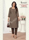 Varima 1 By Sangeet Malai Rayon Designer Kurti With Bottom Wholesale Market In Surat
