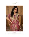 Dori By Sayuri Viscose Position Jacquard Silk Kaftan Top With Bottom