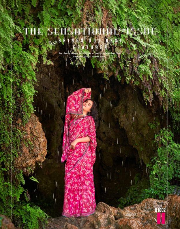 Sanskar Abhinetri Bember Georgette Printed Daily Wear Saree Orders In India
