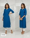 Naisha K 609 Rayon Printex Casual Wear Kurti Best Wholesale Shop In Surat