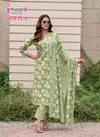 Sofiya Vol 2 By Mystic 9 Cotton Kurti With Bottom Dupatta Suppliers In India