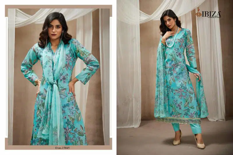 Samora By Ibiza Digital Printed Fancy Salwar Kameez Suppliers In India