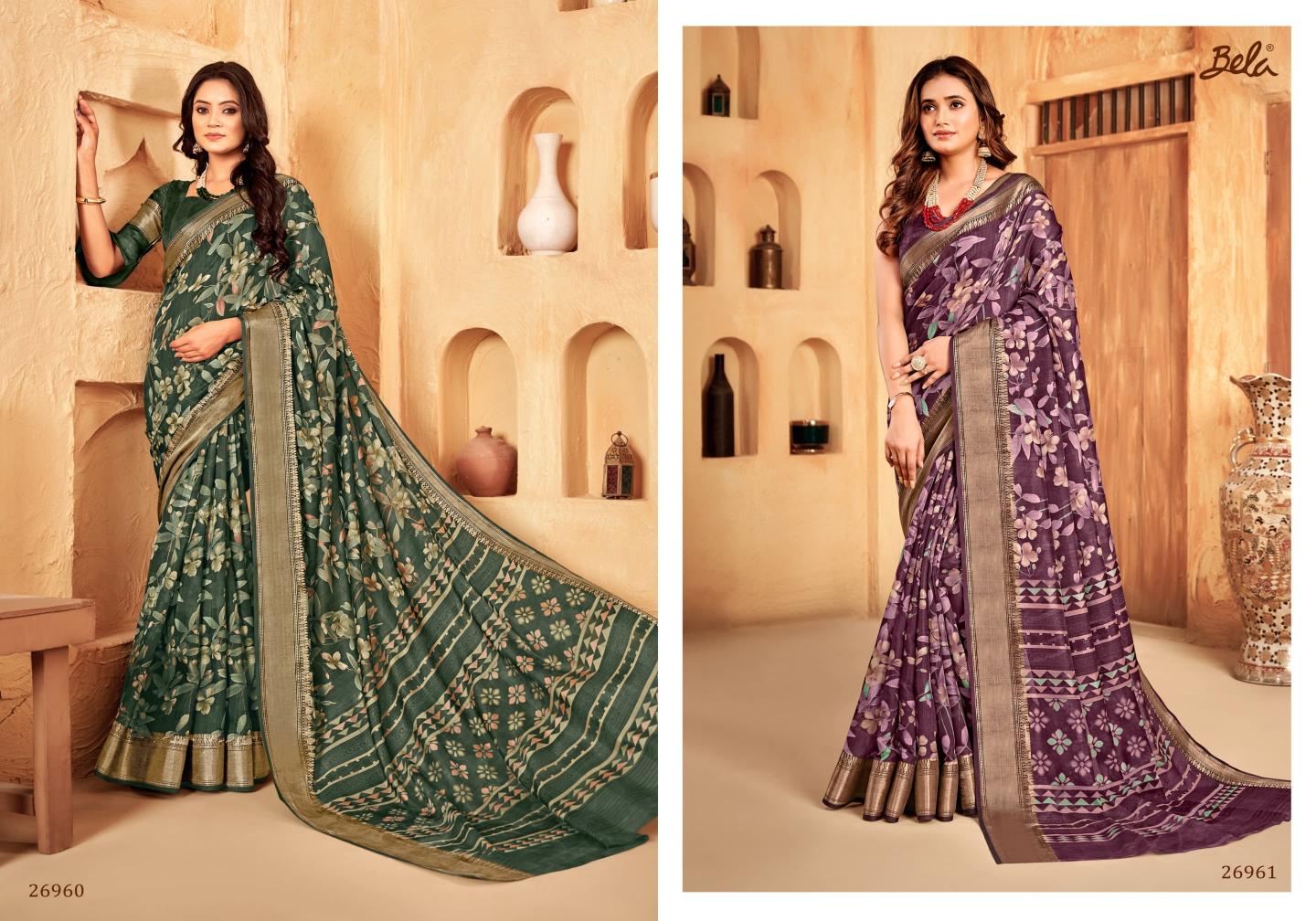 Camillia Vol 12 By Bela Fashion Cotton Printed Saree Wholesale Clothing Distributors In India