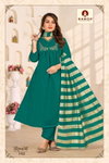 Riwayat By Namoh Mal Chanderi Kurti With Bottom Dupatta Wholesale Online
