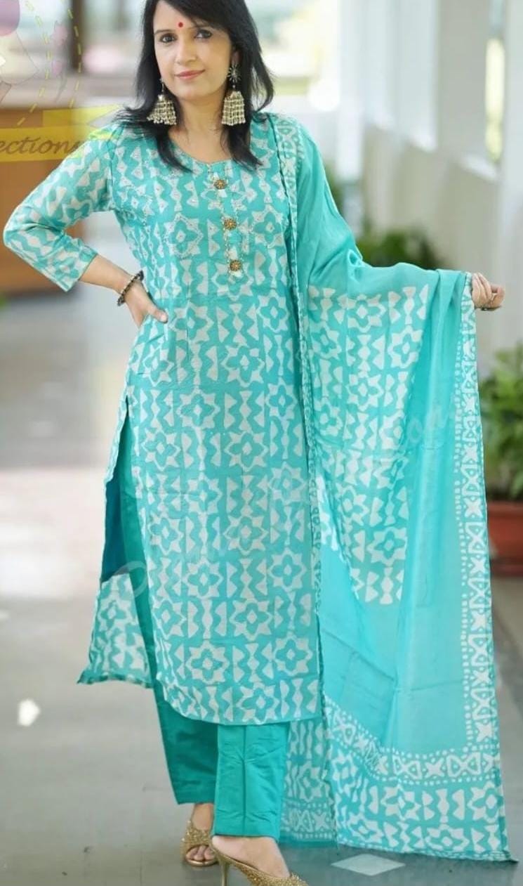 Virat Fashion Rayon Kurti With Bottom Dupatta Catalog