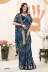 Jiya Vol 9 By Vallabhi Georgette Leaf Printed Sarees Orders In India
