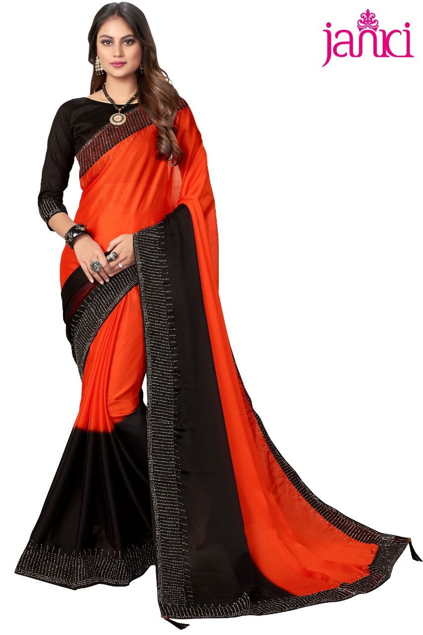 Janki Rangoli Vol 1 designer party Wear Collection Of Latest Design Bordered Pure Silk Saree  