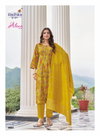 Alexa Vol 5 By Radhika Vertican Silk Kurti With Bottom Dupatta Wholesale Price In Surat