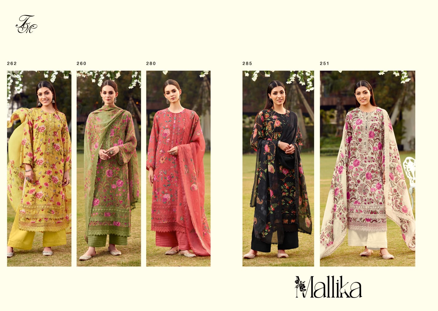 Mallika By Sahiba Digital Printed Salwar Kameez Dress Material Catalog