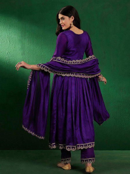 Simran 1 Embroidered Fancy Kurti Bottom With Dupatta Wholesale Market