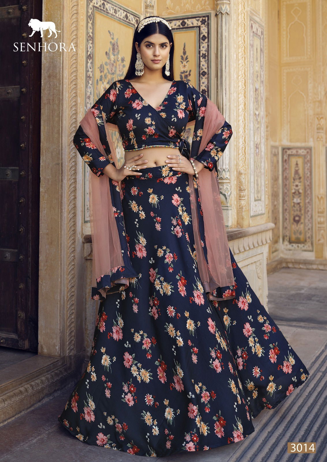 Titlee By Senhora Silk Printed Party Wear lehenga Choli Catalog