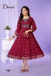 Sindhu By Deecee Vatican Flared Ladies Anarkali Kurtis Wholesale Shop In Surat