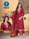 Bharti By Kaya Roman Silk Embroidered Readymade Suits Exporters In India