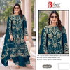 Bilqis B 234 A To D Velvet Embroidery Wholesale Pakistani Salwar Suit In India