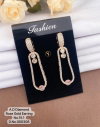 Ad Diamond Silver And Rose Gold Earrings 11 Online Wholesale