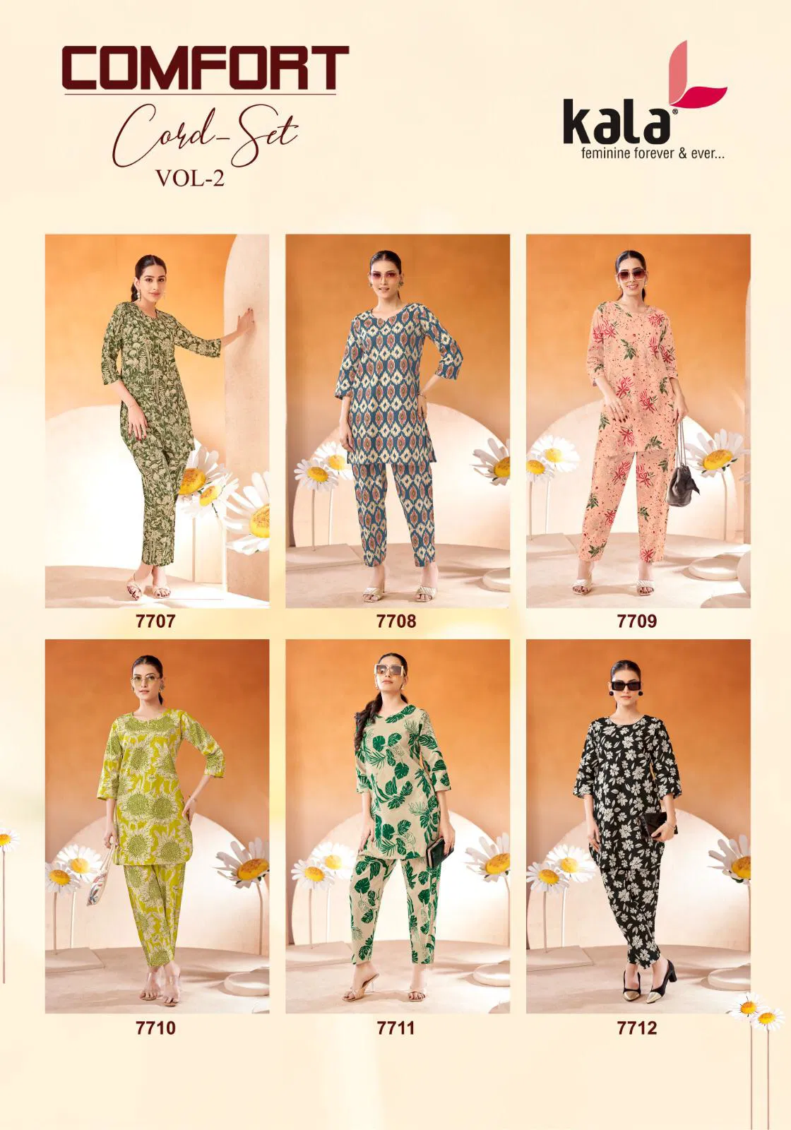 Comfort Cord Set Vol 2 By Kala Printed Cotton Co Ord Set Wholesalers In Delhi