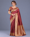 Schc Swara O Soft Lichi Banarasi Silk Saree