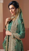 Kalika By Vinay Kuleesh Gold Silk Designer Salwar Suits Suppliers In India
