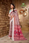 Art Lenen Vol 5 By Sanskar Fancy Soft Linen Sarees Exporters In India