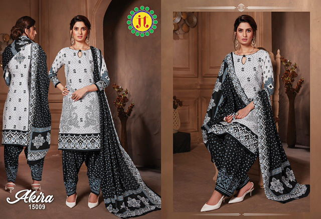 Jt Akira 15 Latest Collection Of Pure Cotton Printed Dress Material