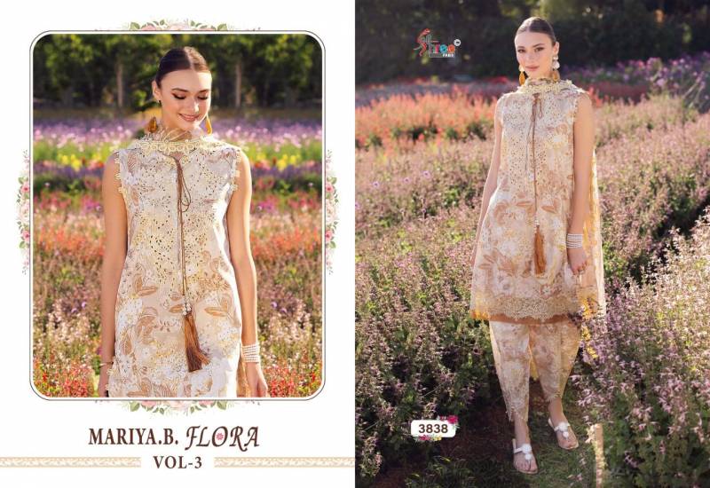 
Mariya B Flora Vol 3 By Shree Cotton Dupatta Pakistani Salwar Suits Wholesale Clothing Distributors In India
