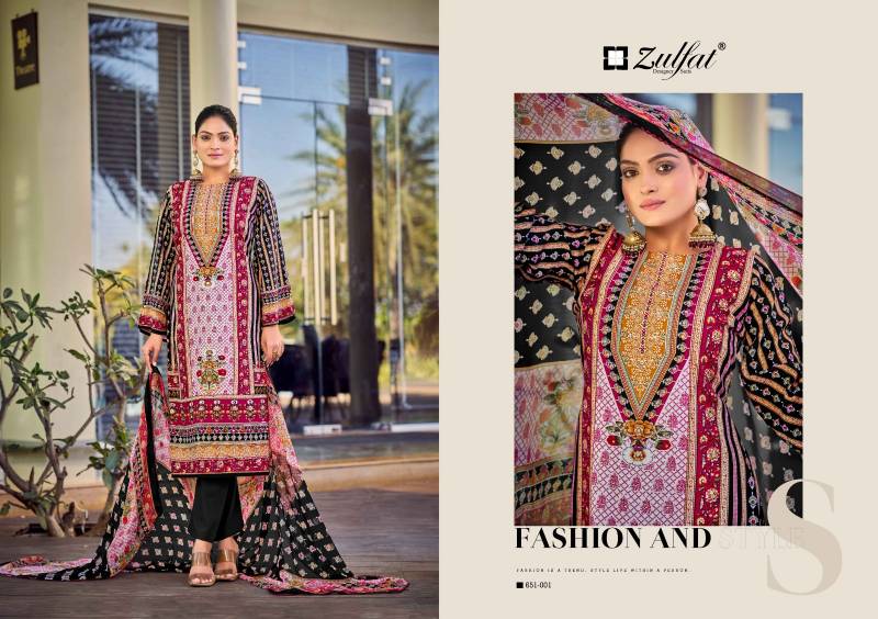 Nafisa By Zulfat Viscose Rayon Dress Material Best Wholesale Shop In Surat