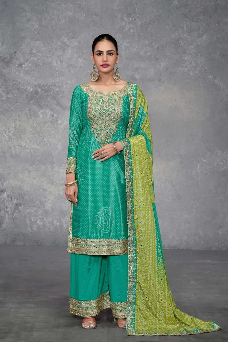Takshvi Colour Edition By Gulkayra Chinon Readymade Suits Orders In India
