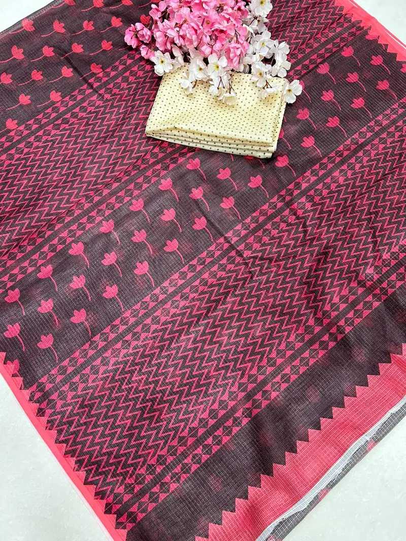 DF 121 Soft Lota Printed Daily Wear Sarees Catalog