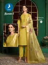 Kusum 2 By Kaya Vatican Silk Kurti With Bottom Dupatta Exporters In India
