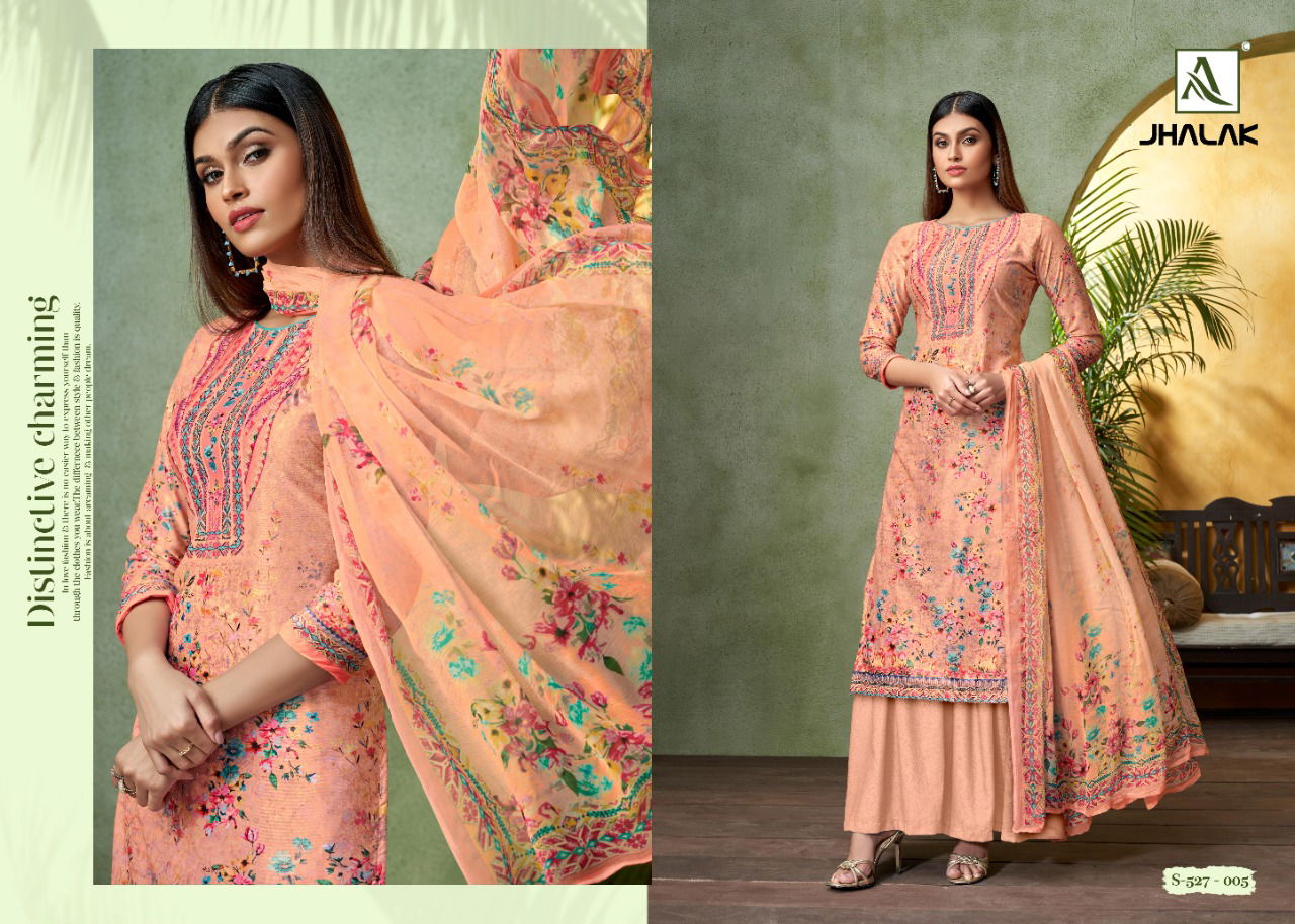 Alok Jhalak Designer Pure Viscose Velvet Digital Print with Swarovski Diamond Work Salwar Suits Collection