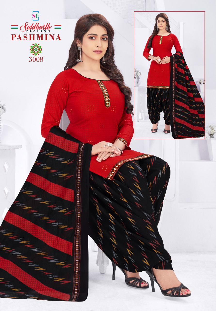 Siddharth Pashmina 3 Ready Made Cotton Printed Casual Daily Wear Dress Collection