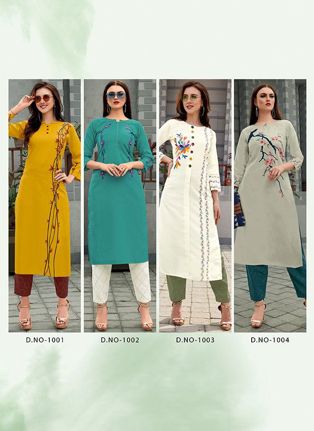 Seven Threads Viviana Latest Feavy Designer Casual Wear Kurti Collection With Bottom 