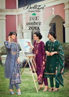 Jade Ombre Zoya By Belliza Lawn Cotton Online Karachi Dress Material Wholesale