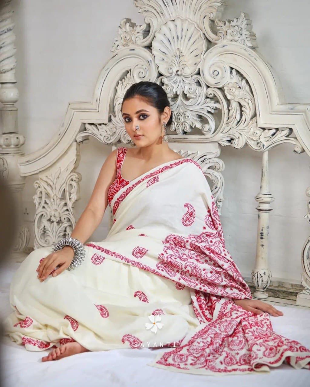 Bhargavi Embroidery Work Designer Sarees Catalog