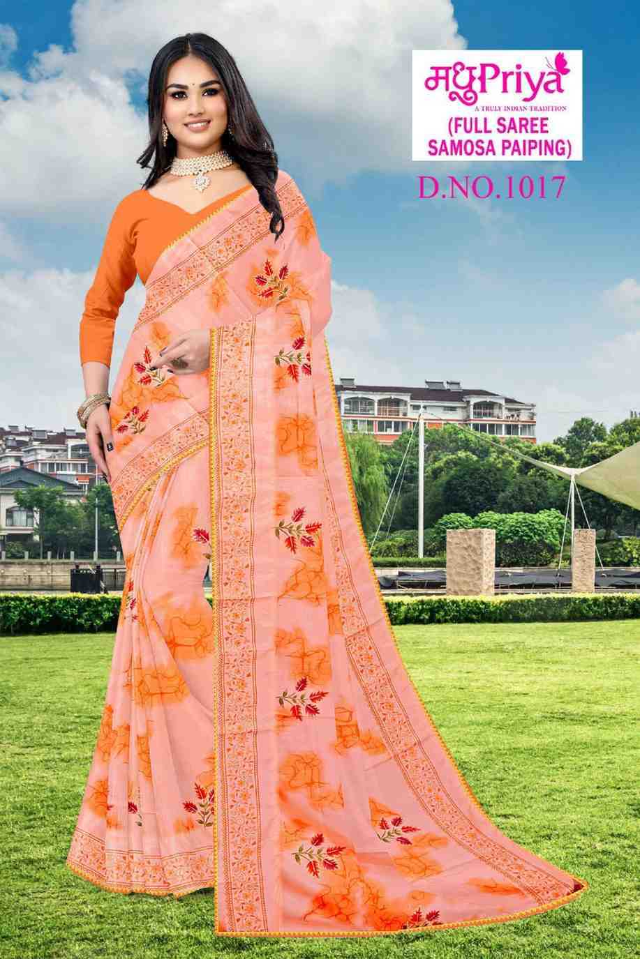 Bela 1017 Madhupriya Fancy Printed Sarees Wholesale In India