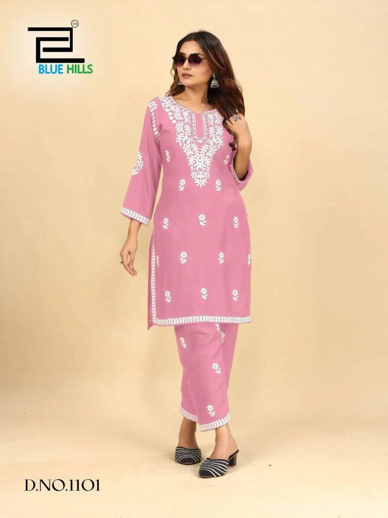 Wonder Vol 3 By Blue Hills Rayon Kurti With Bottom Wholesale Clothing Suppliers In India