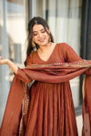 KF 5025 Kalaai Chinon Foil Printed Kurti With Bottom Dupatta Suppliers In India
