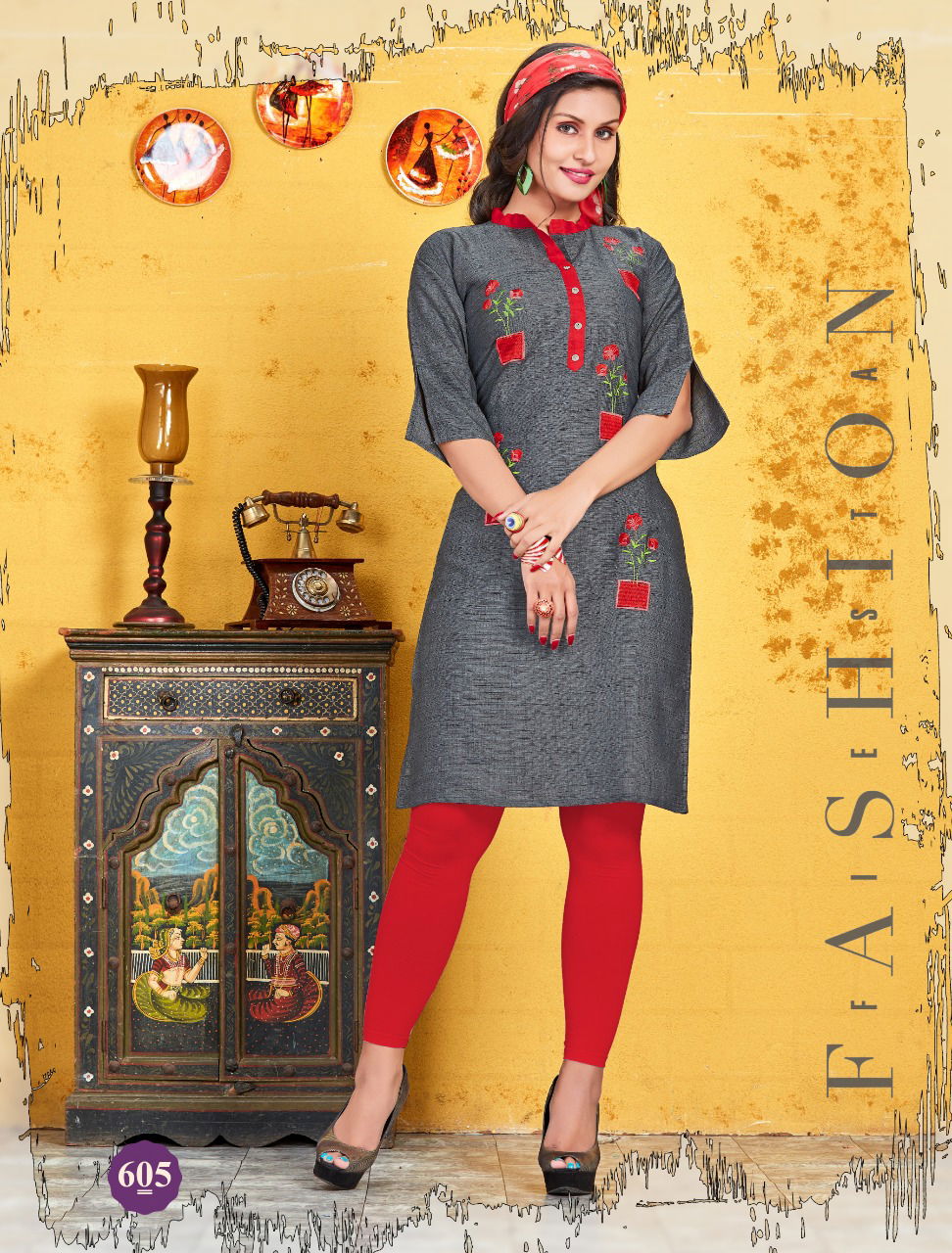 Trendy Rangeen 2 Latest fancy Regular Wear Rayon Designer Kurtis Collection
