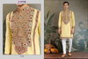 The Fusion Fits 1 by Shubhvastra Viscose Silk Mens Kurta Wholesale Price In Surat