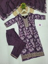 KF 3205 Kalaai Chinon Kurti With Bottom Dupatta Wholesale Market In Surat