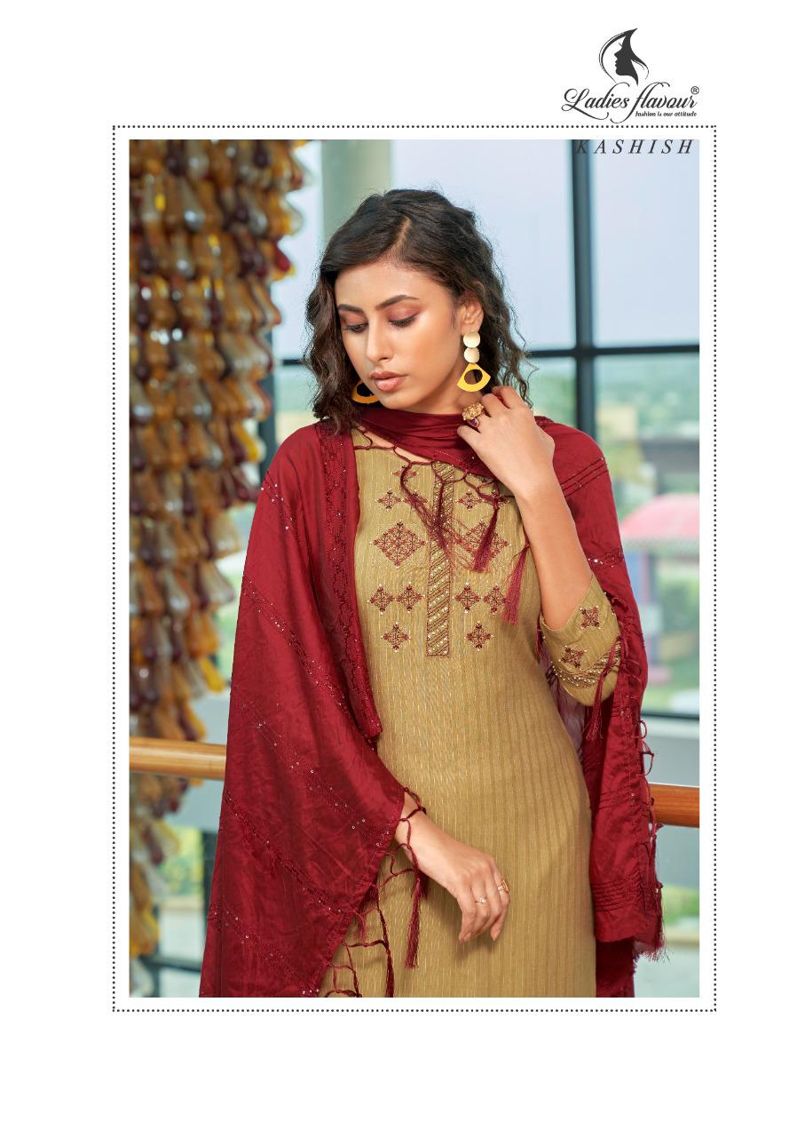Ladies Flavour Kashish Fancy Festive Wear Heavy Rayon Weaving pattern Ready Made Collection
