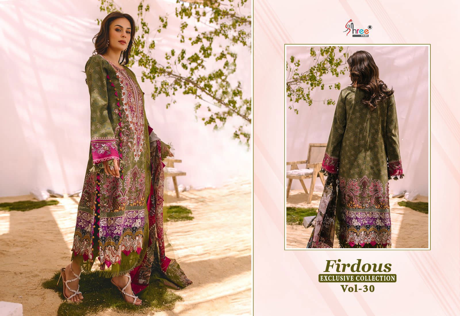 Firdous Exclusive Collection Vol 30 By Shree Fabs Pakistani Suit Catalog